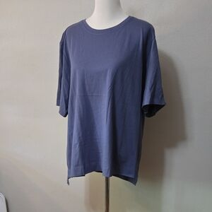 Classic Women's Short Sleeve Tee in Blue